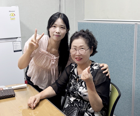 담안골정원 회장님 인터뷰사진