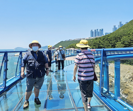 야외활동 (청사포 다릿돌)