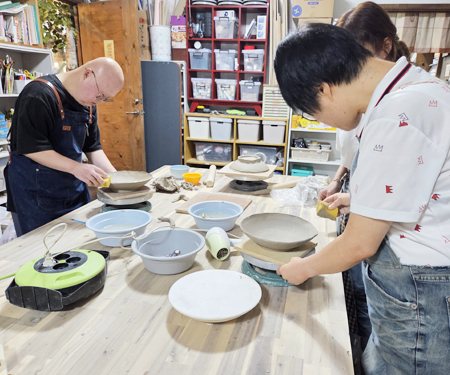 야외활동 (도예 배우기)