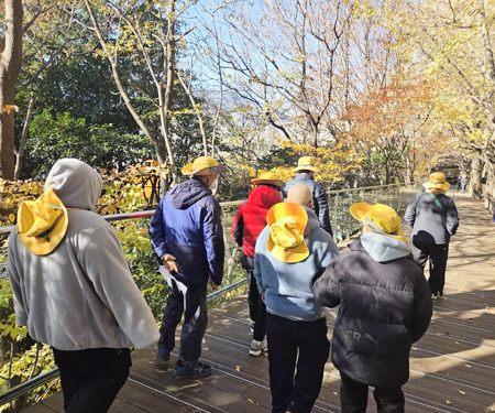 용두산공원 산책 활동